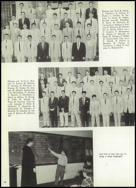 Yearbook Benedictine 1956 Dan Kosak p68