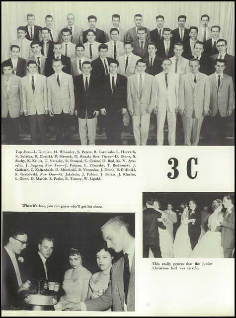 Yearbook Benedictine 1958 Dan Kosak Class 3C