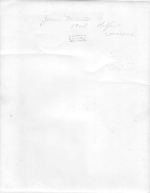 1948_Jimmy_Millette_Upside_Down_drinking_Belfast_NIRE_back