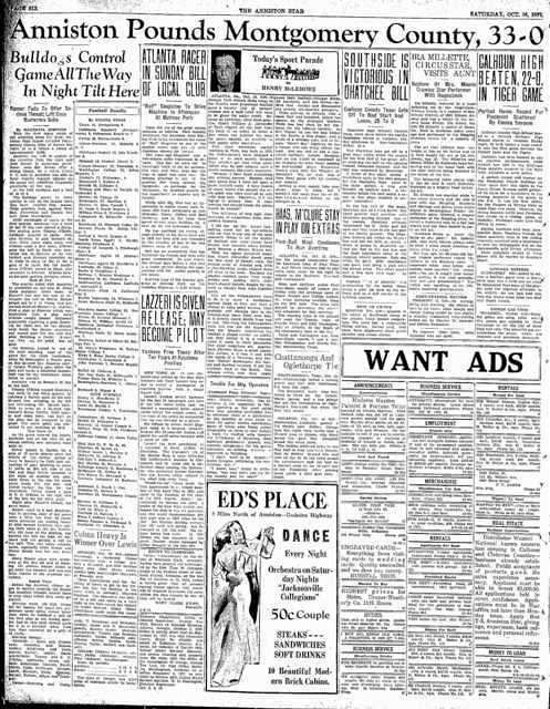 Article_AnnistonStar_1937Oct16_page6_Ira_Millette_visits_Aunt