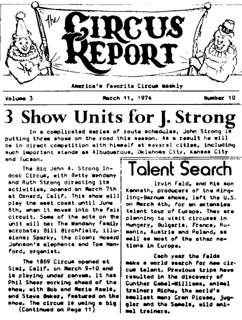 Article_CircusReport11Mar1974_page1_Cover