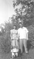 1949_Penny_and_James_McLarney_with_Anne_Sarasota_FL_front